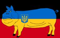 aZOG_batallion animal azog flag:ukraine flag:ukrainian_insurgent_army hohol pig pigger tryzub variant:meximutt yellow_sclera // 1780x1135 // 43.2KB