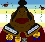 3soyjaks angry artist:doğu_perinçek_(kiwi_farms) avatar_the_last_airbender award azula ban big_lips bloodshot_eyes brown_skin bug closed_mouth clothes distorted double_chin fat flag:minor_attracted_person fly frown gynaecomastia janny jartybug jartyfly jelly_hoshiumi kiwifarms looking_at_you map_(pedophile) mutt mutt_lips namefags nickelodeon obese pedophile phase_connect ribbon shitskin shiwi stink_lines stinky subvariant:chudjak_front subvariant:jartycuck subvariant:meximutt_front tranny trend:jartycuck trend:slopjak true_and_honest_fan_award variant:chudjak variant:meximutt vtuber yellow_sclera ywnbaw // 655x611 // 59.4KB