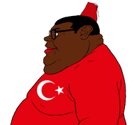 big_lips brown_skin closed_mouth ear fat fez flag:turkiye glasses obese red_lips subvariant:branigger subvariant:branigger_side upper_body variant:brandon variant:meximutt white_background // 1024x962 // 24.4KB