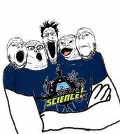 5soyjaks angry closed_mouth crossed_arms glasses hair i_fucking_love_science open_mouth soyjak stretched_mouth stubble variant:et variant:gapejak variant:markiplier_soyjak variant:tony_soprano_soyjak // 1080x1206 // 143.0KB