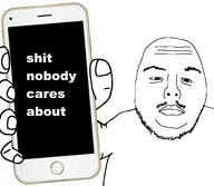 eyebrows hand lips obese phone shitnobodycaresabout subvariant:phoneplier variant:ukmutt // 2160x1884 // 659.5KB
