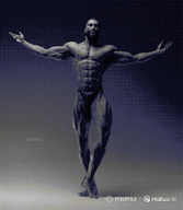 ai_but_not_completely_ai_doe animated bait beard bee buff bug ext=gif flag flag:transgender_pride_flag flagpole full_body gigachad grey_background grey_skin hailuo_ai hair meta:ai_generated meta:not_oc minimax muscular_male nas:gigachad no_glasses ponytail riding skirt speedo subnas:gigabee tranny