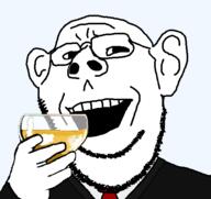 ai_generated bald beard clothes ear glasses holding_object open_mouth subvariant:japeson suit suit_and_tie toast variant:impish_soyak_ears wine wine_glass // 508x480 // 40.4KB