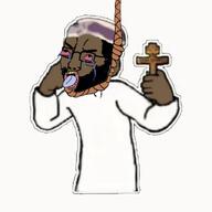 ZAHRAN_HASHIM_IS_BURNING_IN_HELL ack cross hanging islam muslims muzzie variant:chudjak zahran // 1024x1024 // 420.9KB
