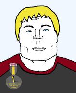 aryan award blond blue_eyes clothes eyes_like_the_o-o-cean nate nate_(soyjak_party) nate_higgers natejak series:aryan_soyjaks shartychad soyjak_party subvariant:terrence variant:alicia yellow_hair // 592x720 // 13.0KB