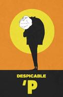 child_sexual_abuse_material crossed_arms despicable_me gru long_nose minimalism minion minions movie movie_poster variant:meximutt // 400x615 // 97.6KB