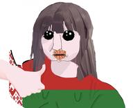 belarus brown_hair countrywar egirl flag flag:belarus mutt oh_my_god_she_is_so_attractive thumbs_up variant:chudjak // 2199x1785 // 273.2KB