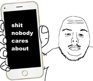 bald closed_mouth eyebrows hand lips obese phone shitnobodycaresabout subvariant:phoneplier transparent_background variant:ukmutt // 2160x1884 // 705.9KB