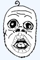 baby deformed lips open_mouth soyjak subvariant:jacobson tongue variant:a24_slowburn_soyjak // 296x444 // 26.1KB