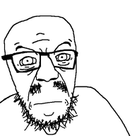 closed_mouth clothes eyebrows glasses moustache neutral nose stubble variant:soydult // 477x491 // 9.7KB