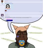 SanrioWABAG_(namefag) baby baitnigger bitter crying discord esl esl_pedo eye eyes fnf_pedo greentext hair leaking lips meta:tagme nazism nigger pacifier pedophile sanrio seething series:esl_pedo_league soyjak_blog subvariant:chudplier tranny uniform variant:chudjak variant:markiplier_soyjak // 1300x1461 // 266.9KB
