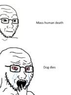 glasses open_mouth soyjak stubble text variant:soyak // 680x899 // 164.9KB