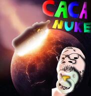 baby baby_bottle caca_nuke explosion glasses pacifier planet shading small_eyes space stubble text variant:gapejak // 1124x1183 // 2.2MB