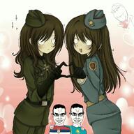 anime chud closed_mouth clothes flag flag:kazakhstan flag:serbia friendship glasses hat heart kazakhstan love meta:op_is_a_lazy_nigger_not_tagging_his_shit political subvariant:wholesome_soyjak variant:chudjak variant:gapejak // 1080x1080 // 165.4KB