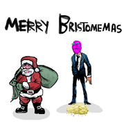 arch_linux beard beaten boot brimstone cartoon christmas clothes dirt english_text full_body fur glowing necktie parody quote_user red_hat red_suit rock sack sad santa straw suit text variant:gapejak yellow // 1000x928 // 265.9KB