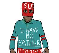 ace_the_creator arm bastard_(tyler_the_creator) black_skin body crying fatherless frown glasses looking_at_you mask nigger soyjak stubble supreme text tyler_the_creator variant:shirtjak white_background // 618x559 // 27.0KB