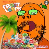 cereal froot froot_loops seal_of_approval series:foodeez! series:fruiterz! sharty_seal subvariant:wholesome_soyjak tongue tongue_out variant:gapejak // 1100x1100 // 736.3KB