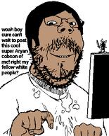 brown_skin computer cum_stains gape hair happy mustache self_insertfags_this_is_your_mindset smile typing variant:gapejak // 301x373 // 19.5KB