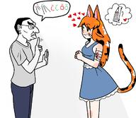 arm bandage biology blood blush cat_ear catgirl drawing dress dvach ear finger hand heart leg lips love orange_hair penis speech_bubble tail variant:chudjak // 758x658 // 50.6KB