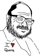 clothes freckles glasses hat jewish_nose jewish_star judaism kippah new_variant quora smile squinting variant:unknown // 351x491 // 10.9KB