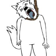 eyes fur furfag furry hanging rope subvariant:trannyfur suicide tail template tongue tranny variant:bernd white_skin // 1500x1500 // 125.7KB