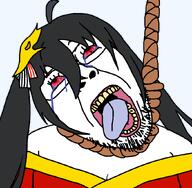 ack azur_lane bloodshot_eyes breasts hanged hanging jap kimono lanenigger lanetroon red_eyes rope taihoecucks_lost taihou_(azur_lane) tranny_lane variant:bernd // 854x835 // 43.3KB