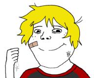 band-aid christianity cross freckles holding_object nate necklace subvariant:shoyta variant:gapejak wholesome yellow_hair // 923x769 // 23.9KB