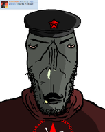 booger clothes communism ezln green_skin hat hoodie meta:requests moustache open_mouth red_eyes red_star request shadow smile stubble subvariant:balkanmutt subvariant:euromutt variant:markiplier_soyjak white_background zapastias zapatista_army_of_national_liberation // 1039x1300 // 62.1KB