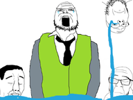 4soyjaks crying its_over open_mouth text variant:chudjak variant:feraljak variant:gapejak variant:unknown water white_background // 882x663 // 186.4KB