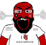 angry bbc beard blacked blackgenocide bleached bnwo bwc fuck i_love protectyourbloodline racebait soyjak subvariant:science_lover variant:markiplier_soyjak wwo // 800x789 // 171.2KB