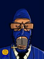 angry artist:toonsoy award blue_eyes blue_uniform cigarette dark euromutt light most_obsessed_faggot_award shading smoking spy_(tf2) subvariant:euromutt team_fortress_2 variant:markiplier_soyjak // 594x797 // 146.0KB