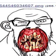 3soyjaks animated deformed ear fish glasses greentext hair irl red_skin rotten_teeth scared screenshot smile soyjak soyjak_party stubble subvariant:grinlook_poggers subvariant:soyak_(concerned) underwater variant:feraljak variant:markiplier_soyjak variant:soyak yellow_teeth you_were_one_i_ker // 600x338 // 1.9MB