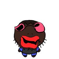 clothes deltarune glasses jake jakparty_soy noelle_holiday open_mouth soyjak stubble trend:jartycuck trend:slopjak variant:uglyfuckingthing // 1000x1000 // 20.0KB