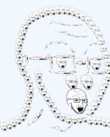 fractal glasses multiple_soyjaks open_mouth soyjak structure stubble variant:soyak // 644x800 // 219.0KB