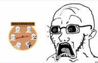 calarts concerned doctometer ear glasses soyjak stubble subvariant:doctos subvariant:soyak_(concerned) subvariant:soyak_(smug) variant:soyak // 1080x700 // 7.7MB