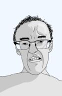 closed_mouth ear glasses hair soyjak variant:unknown // 662x1028 // 24.0KB