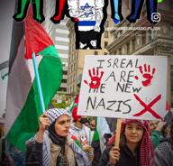 chad glowing_eyes hanging israel large_nose palestine protest subvariant:muscular_chud subvariant:unbotheredchud trend:glowie troon variant:bernd variant:chudjak video // 720x690, 32.6s // 14.4MB