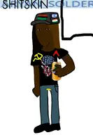 aryan_soldier_(user) brown_skin flag:india flag:israel flag:pan-african meta:namefags piss shitskin speech_bubble variant:kuzjak // 500x720 // 64.9KB