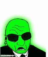 animated clothes glasses glowie necktie poyopoyo soyjak stubble suit sunglasses tonton variant:snopesjak // 337x400 // 261.8KB