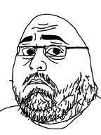 black_and_white fap looking_at_you los_pollos meta:leaky nuanced stubble template variant:pollo w w_faps // 600x800 // 15.0KB