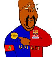 barcelona flag:morocco football happy namefags pointing series:animaljaks subvariant:wholesome_soyjak termite termitesilva_(user) variant:gapejak // 2681x2693 // 993.8KB