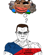 blue_eyes cloud czechia eyes_like_the_o-o-cean flag:czechia flag:gypsy gypsy hate shitskin subvariant:muscular_chud thinking variant:chudjak // 1200x1500 // 357.8KB