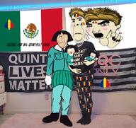 2soyjaks arm baby biting_lip brown_hair cartoon country cuck distorted flag floor frown hair holding_object kris_kane mexican_twink mexico orange_hair pregnant romania room smile south_park soyjak spade subvariant:hornyson text twink variant:cobson variant:gapejak white_skin // 1078x1019 // 880.1KB