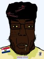 badge black_skin brown_skin ebola flag:liberia flag:nimba_county fnf_pedo nigger series:esl_pedo_league sleep_chvd_(artist) subvariant:chudplier sweating variant:markiplier_soyjak yellow_sclera // 600x800 // 60.0KB