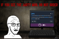 creepypasta glasses jakparty_soy jartycaca jartyfaggot jartyfail jartynigger jartypedo jartytranny mug series:brimstone_creepypastas soy_(soyjak_party) stubble subvariant:soyak_(concerned) tagme_just_tagme_because_i_say_so_ok variant:soyak video // 720x480, 713.9s // 47.7MB