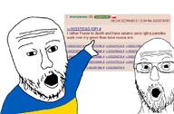 2soyjaks arm glasses hand looking_at_you open_mouth pointing pol_(4chan) poland soyjak stubble template ukraine variant:two_pointing_soyjaks // 1094x720 // 370.9KB