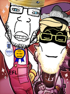 2soyjaks aryan award blond bow buff burger_king circus_2_(namefag) concubine crown cyn glasses hair its_just_getting_started jax_(the_amazing_digital_circus) jax_pedo king king_of_qa liam meta:namefags murder_drones neutral patientzero_(user) rhubarb_15 robot romantic series:aryan_soyjaks smile subvariant:aryaneutralplier subvariant:aryanplier subvariant:neutralplier trend:aryan variant:markiplier_soyjak white_skin // 736x981 // 946.6KB