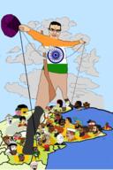 afghanistan andamanese_tribal bindi cecil_rhodes chad china flag flag:pakistan flag:sri_lanka flag:tibet full_body hinduism india indian islam myanmar pajeet pakistan soyteen sri_lanka the_rhodes_colossus tibet turban variant:chudjak // 1440x2165 // 2.4MB