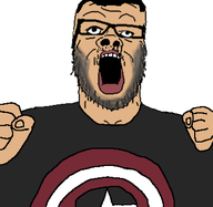 beard captain_america captain_america_shield clothes fingernails hand james_youniverse soyboy transparent_background variant:a24_slowburn_soyjak // 352x343 // 39.9KB