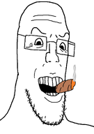 big_teeth cigar open_mouth smoke smoking variant:batchad // 1484x2112 // 52.4KB